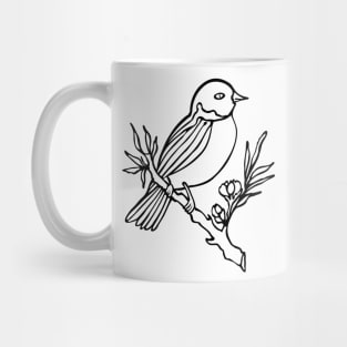 Perched Bird Mug